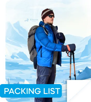 Hämta din PDF-packlista för Kilimanjaro