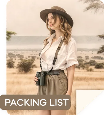 Packlista för safari i PDF