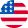 USA:s flagga