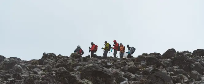 Rongai-rutten – dag 4 – Trekking från Kikilewa Camp till Mawenzi Tarn Camp
